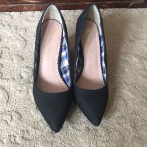 Black Chunky Heels